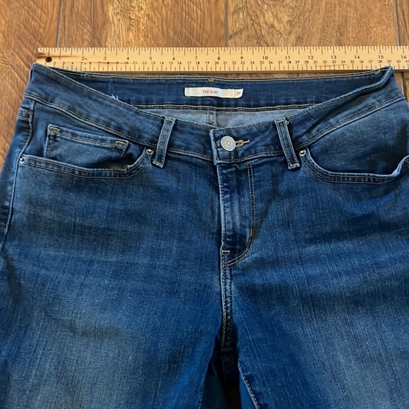 Levi’s 712 Slim Blue Jeans 31 - Picture 8 of 14